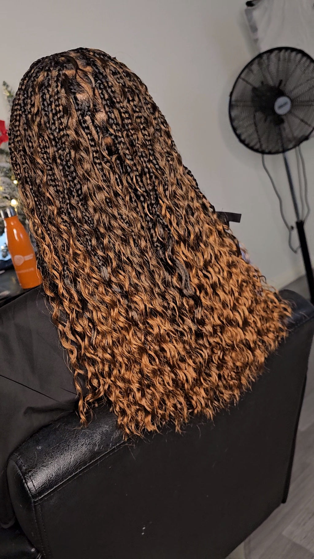 Toffee Glow -  Curly Hair - $30