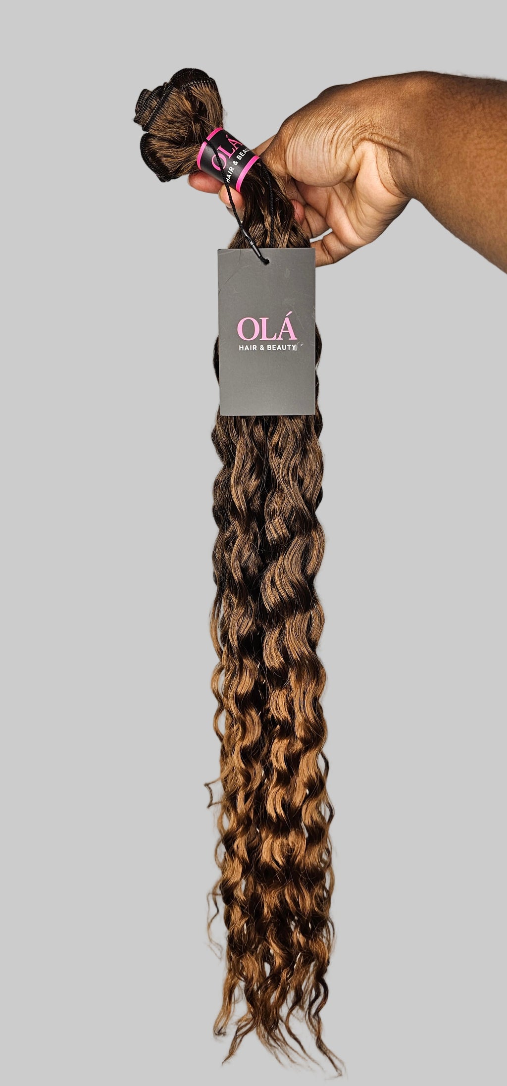 Toffee Glow -  Curly Hair - $30